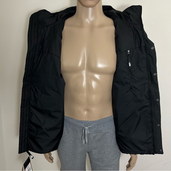 The North Face Men's Baltic Down Puffer Hoodie Coat TNF Black Sz S M L XL XXL - Picture 9 of 14